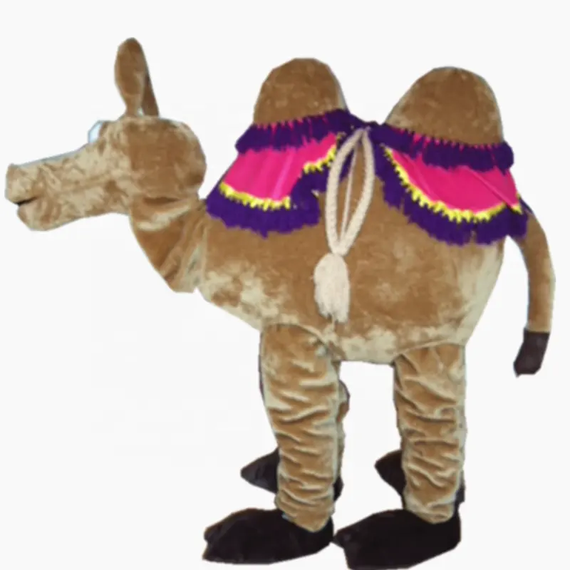 Nuevos trajes de Mascota de camello para 2 personas/trajes de camello para dos personas
