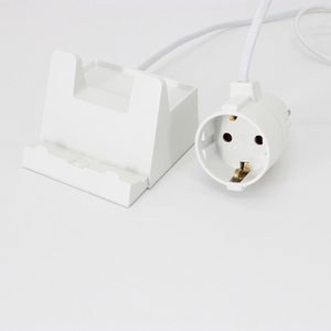 Tira de alimentación de escritorio con enchufe de extensión de múltiples funciones, soporte para teléfono con 3 Usb - Product Image 2