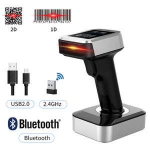 Symcode MJ-1902 2D Handheld <strong>Barcode</strong> <strong>Scanner</strong> with LED/Laser/CMOS Light Source USB/BT Interface ROHS Certified Stock Availability - Product Image 5