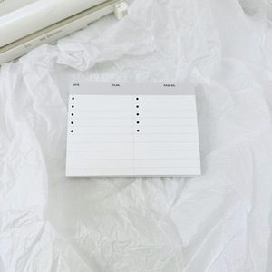 Bloc de notas de papel pequeño, planificador de aprendizaje de ladrillos, plan semanal, diario, cuaderno, suministros escolares de alta calidad