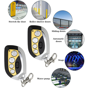Smart Home Elektrisches Rolltor Garage Haupt schlüssel Universal Copy Fernbedienung RF Drahtlose Kommunikation 12V Automatisch - Product Image 2