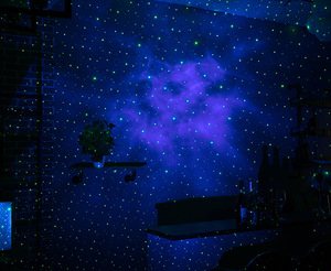 Starry Sky Colorful 3D <strong>LED</strong> Nebula Colorful Laser Star Projector Lamp Night Light Remote Control - Product Image 6