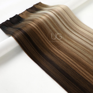 U quyến rũ tóc Nga mỏng vô hình đôi rút ra Trinh Nữ thiên tài sợi ngang phần mở rộng tóc con người tóc thiên tài sợi ngang - Product Image 5