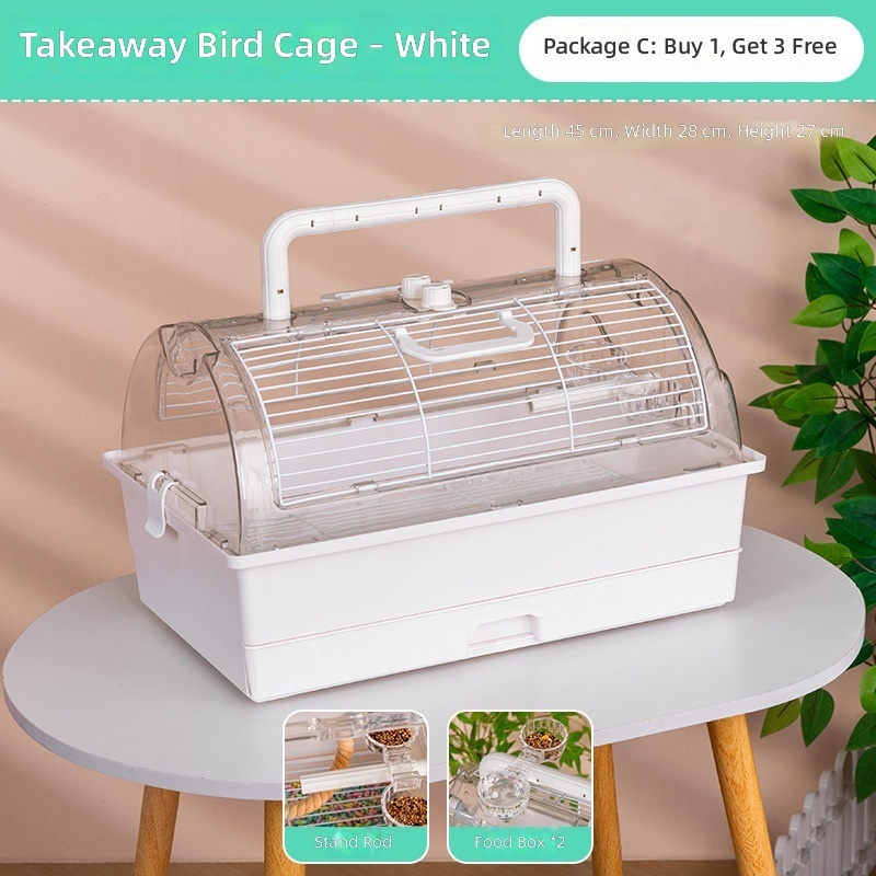 Boîte à oiseaux à emporter Combo C