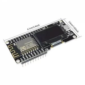 Scheda di sviluppo WIFI ESP8266 NODEMCU con modulo display OLED da 0.96 pollici - Product Image 3
