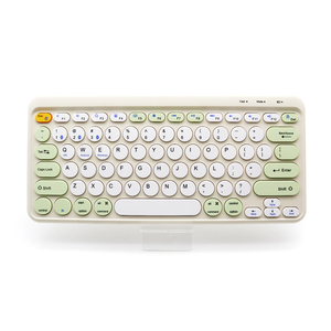 2,4G 80 teclas USB Scissor Switch Round Keycap Gaming Keyboard Interfaz de alta velocidad Gamers Keyboard - Product Image 1