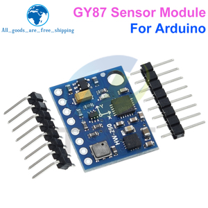 Modulo TZT GY-87 10DOF MPU6050 HMC5883L BMP180 GY87 modulo sensore GY87 per Arduino - Product Image 4