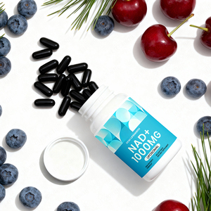 Kapsul Lifeworth NAD+ Liposomal Resveratrol, Pendukung Antioksidan untuk Kesehatan Seluler, Stamina, Penuaan Sehat, Bersertifikasi HACCP GMP - Product Image 3