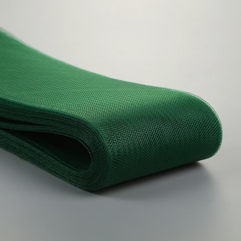 Maille fine vert foncé de 5 cm