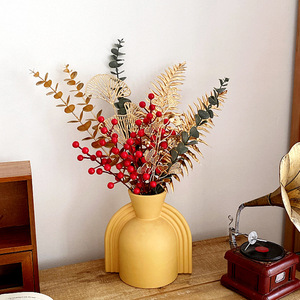 Năm mới tự làm hoa sắp xếp nhựa Fortune trái cây bạch quả lá bạch quả phụ kiện mô phỏng hoa nhân tạo chụp - Product Image 2