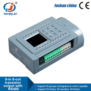 Huaqingjun8入力8出力RS485付きトランジスタ出力RS485通信モジュール拡張制御用のシンプルなPLC - Product Image 3