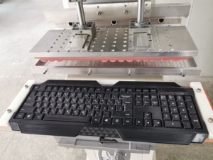 Одноцветный ноутбук Настольный компьютер клавиатура печатное устройство pad принтер машина