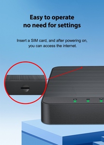 Enrutador Mini LTE 4G CPE con velocidad máxima de datos LAN de 300Mbps VPN Firewall QoS WPA2 Cifrado compatible con Wi-Fi de 2,4G - Product Image 4