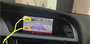 アウディMMI3G/3G A1/Q3/A4L/A5/Q5/A6L/ A7/Q7/A8L用バックミラーカメラインターフェイスアダプター、駐車ガイドライン付きr反転モジュール - Product Image 3