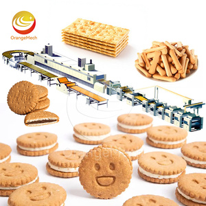 Orme đầy đủ công nghệ tự động mềm Cookie dây chuyền sản xuất làm cho máy de Fabrique de Cracker <span class=keywords><strong>Biscuit</strong></span> - Product Image 1