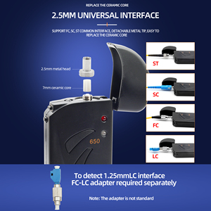 5MW〜30MW FTTH光ファイバーテスターフリップペンタイプ赤色光ファイバー光視覚障害ロケーター光ケーブルテスター5-30MW - Product Image 3