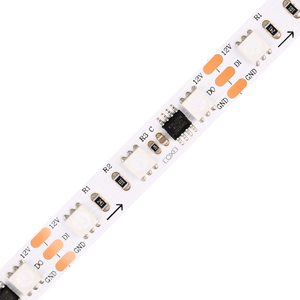 Módulo de píxeles Ws2811 de alta potencia, cinta Led, tira de luz Rgb, pantalla de Panel Ws2811, luz de píxeles de matriz Led cuadrada a todo Color