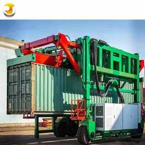 Nuevo basculante de contenedores de acero de 20 pies del fabricante para carga y descarga eficiente de construcción de material a granel - Product Image 6