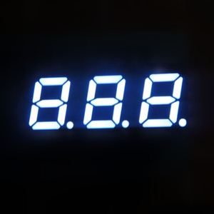 คุณภาพดี สามหลัก led เจ็ดส่วน fnd 0.28 led 7 ส่วนจอแสดงผล 3 หลัก
