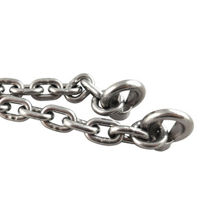 Satılık alaşımlı çelik kaynaklı zincir SS316 salıncak zincirleri - Product Image 5