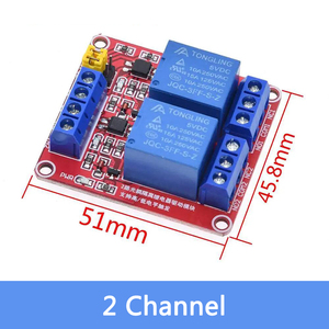 1 2 4 8 kanal 5V 12V 24V röle modülü kurulu kalkan Optocoupler desteği ile Arduino için yüksek ve düşük seviye tetik