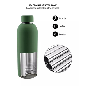 Gourde en acier inoxydable à double paroi, bouteille d'eau isolée pour le sport, 350ml, 500ml, 750ml - Product Image 4