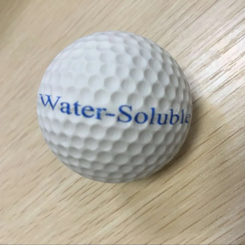 Palline da Golf biodegradabili a dissolvenza d'acqua con materiale PVA