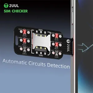 2UUL Dual SIM Checker per telefono cellulare rapidamente controllare modulo guasti SIM Card strumento di rilevamento rapido segnale - Product Image 5