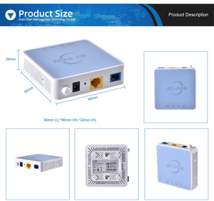 X Pon Ont Mini 1Gb Router con Gepon ONU Ethernet FTTH Modem Módulo de configuración Convertidor Wifi 1Ge Gpon Modem - Product Image 6