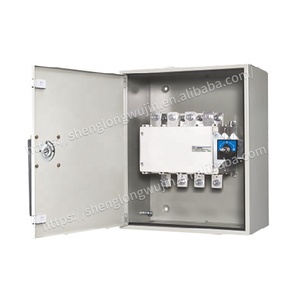 Yüksek kalite değişme anahtarı 4P 100A CHINT çift güç transferi anahtarı kolu transferi ATS jeneratör Transfer anahtarı kutusu ile - Product Image 5