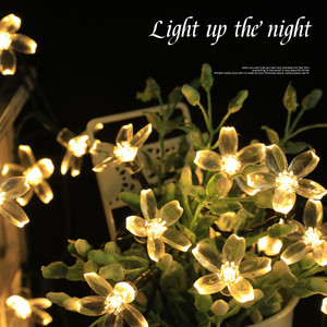 Benutzer definierte Größe 10 m100led 8 Multifunktions-LED-Weihnachts fee Lichterkette mit Kirsch blume - Product Image 2