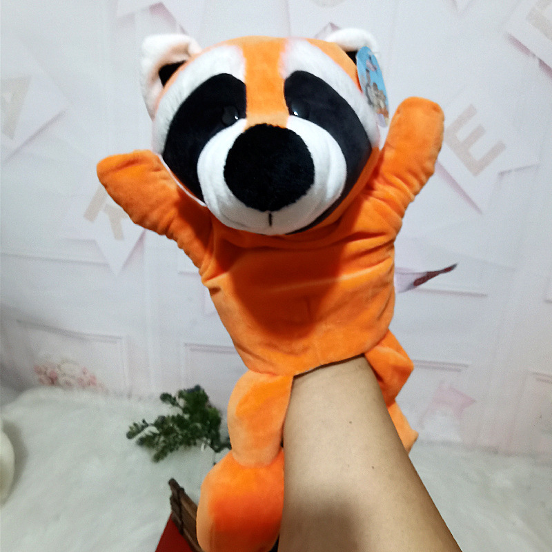 Orange raccoon