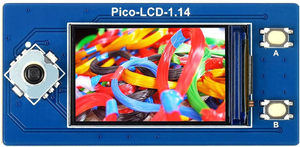 Aismartlink Waves hare 1,14-Zoll-LCD-Anzeigemodul für Raspberry Pi Pico 65K RGB-Farben 240*135 Pixel mit SPI-Schnitts telle - Product Image 6