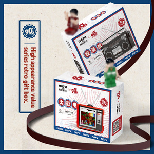 MoYu yeni tasarım Retro yapı taşları tuğla Set eğitici oyuncaklar ev aletleri serisi yapı taşı seti oyuncaklar - Product Image 6