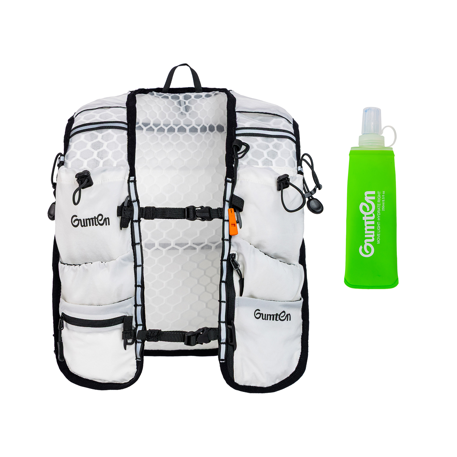 Blanco con 1 botella GN de 250ML