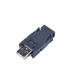 LECHUAN endüstriyel USB tak kiti 4Pin IP20 USB a 2.0 düz fiş MECHATROLINK II güç uygulamaları için 1827525-1 USB konektörü - Product Image 1