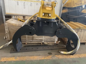 360 độ ROTARY thủy lực gỗ vật lộn <span class=keywords><strong>log</strong></span> vật lộn Rock vật lộn file đính kèm máy móc Xây Dựng Công Trình - Product Image 3