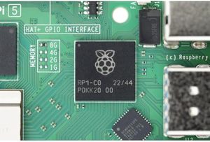 Raspberry Pi 5 4 GB RAM einzelnes Board Computer