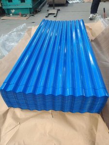 铝锌价格0.1-0.2毫米厚度低成本镀锌波纹锌屋顶板屋顶板 - Product Image 4