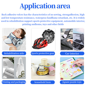 Sức Mạnh Công Nghiệp 20Mm Mềm Móc Vòng Lặp Cho Velcro Băng Thân Thiện Với Môi Chịu Nhiệt Cho Thiết Bị Y Tế Tiêm Móc - Product Image 4