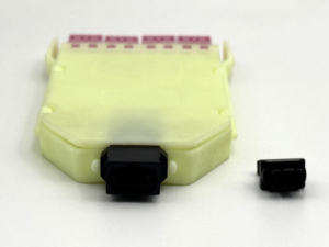 Nuevo molde 8 núcleos MPO caja de módulo centro de datos de alta densidad MTP MPO Panel de conexión óptica con módulos de casete MPO - Product Image 5