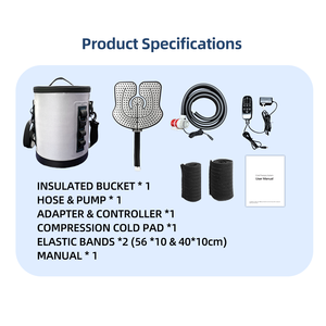 Portable Ice Cold <strong>Therapy</strong> Machine Cold Compress System Recovery and Rehabilitation <strong>for</strong> <strong>Knee</strong> Surgery - Product Image 6