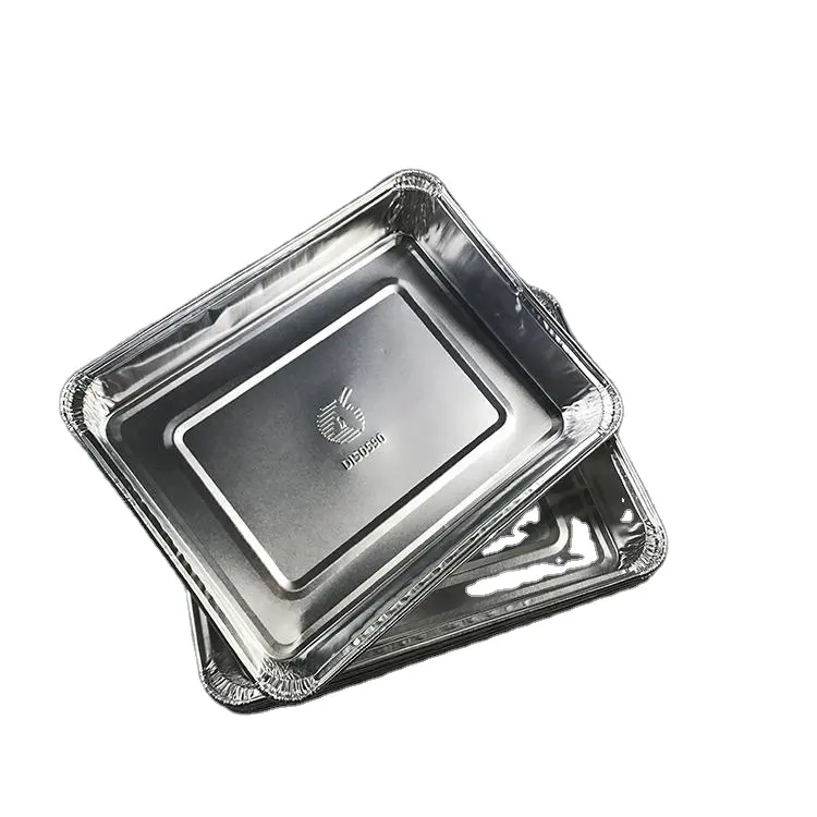 High Quality Wholesale Custom Aluminium Foil Cooking Tray For Food