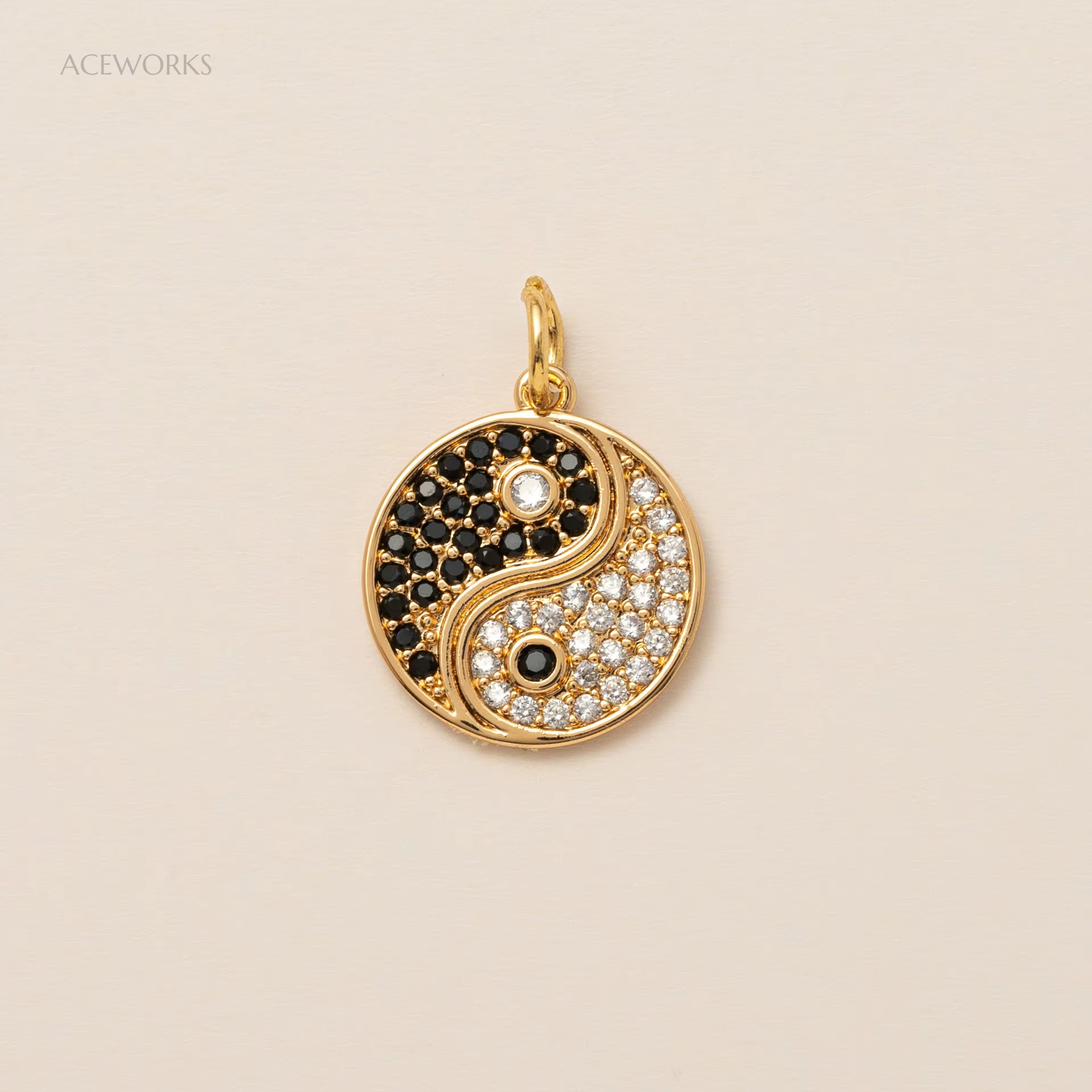 Yin Yang Gold - 1PCS Gold
