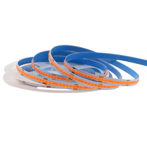 WEPPGO DC 12V 252LEDs/M 8mm <strong>Pink</strong> Red COB Strip Light Dotless IP20 COB <strong>LED</strong> Strip Lamp for Wall Ceiling Decoration - Product Image 4