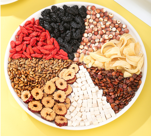 Lily Wolfberry dut bitkisel karışımı TCM uyku gevşeme özel OEM toplu ile 21 ekşi hünnap tohumu Poria çay - Product Image 2