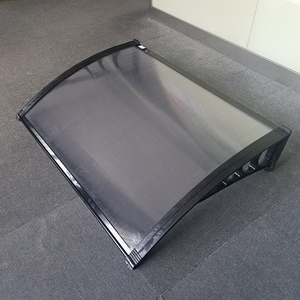 80*100Cm Tùy Chỉnh Chất Lượng Cao Kim Loại 80*100Cm <span class=keywords><strong>Polycarbonate</strong></span> Mái Hiên PC <span class=keywords><strong>Dome</strong></span> Khách Sạn Mái Nhựa Tán Ban Công Mái Hiên - Product Image 6