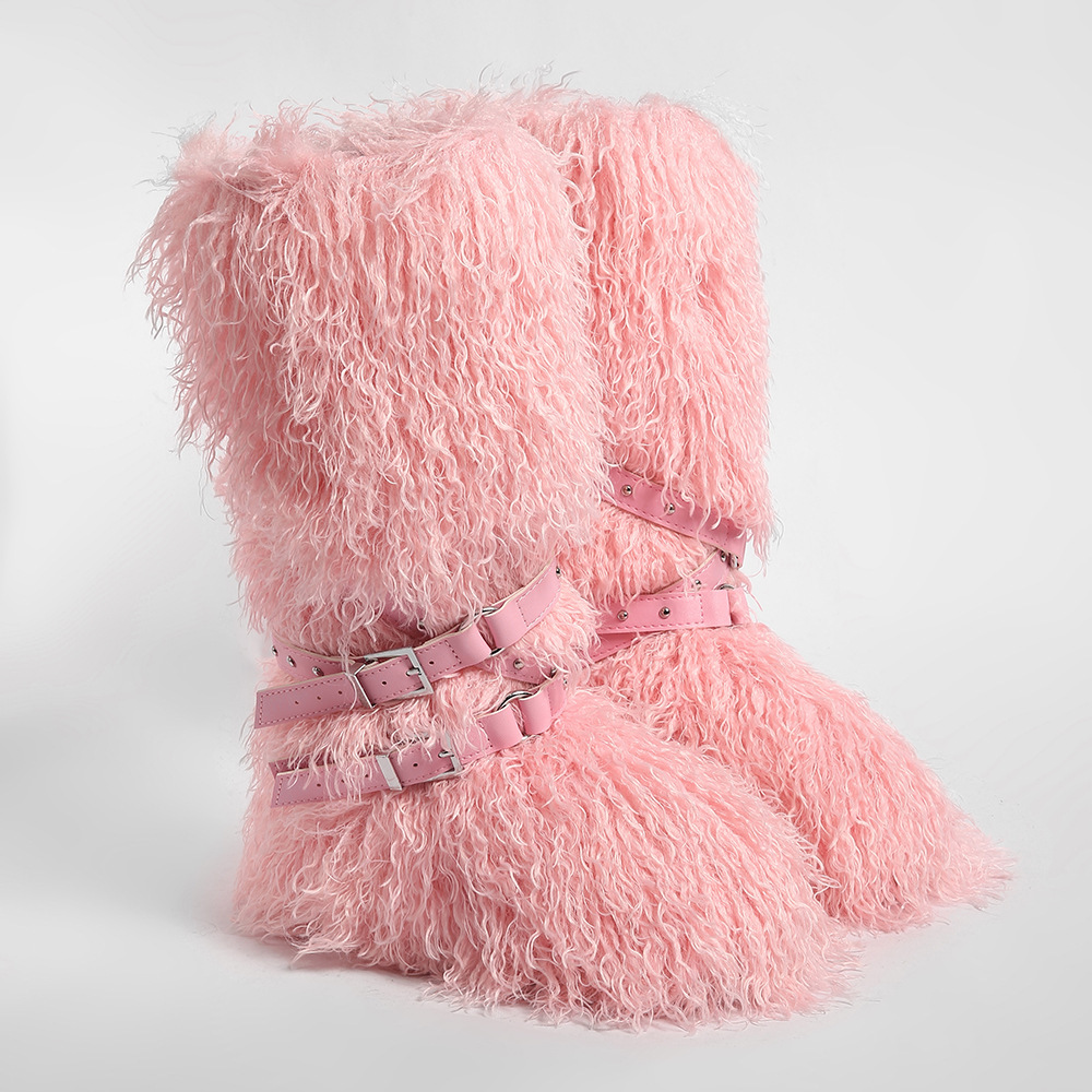 Hot pink--lace-up-size 40