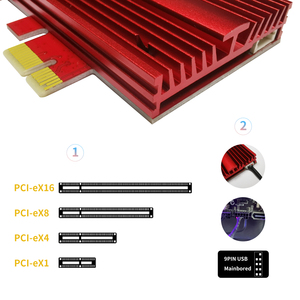 Wifi senza fili 6E scheda di rete con alta velocità 2.4GHz/5.8GHz/6GHz frequenza BT5.2 pci-e porta Intel AX210 chipset per computer - Product Image 3