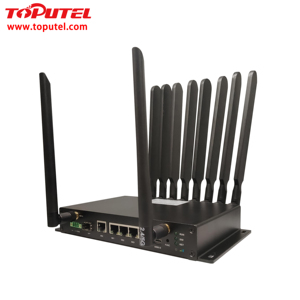 Industriale 5G WiFi Router con porta ottica SFP ampia temperatura di lavoro VPN personalizzazione software libero per la gestione dei dispositivi - Product Image 1